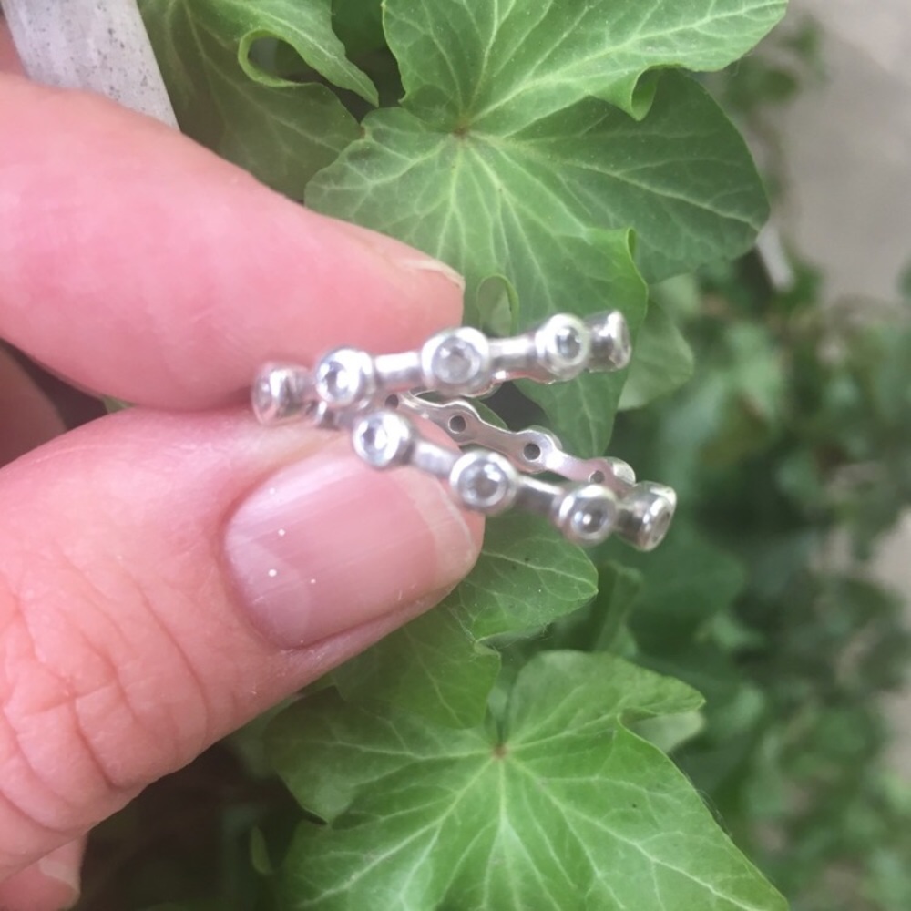 Silpada R2063 “Roundabout” Rings-size 6 (Set of 2)